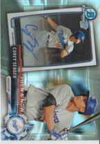 2017 Topps Chrome Bowman Then & Now #BTN-8 Corey Seager