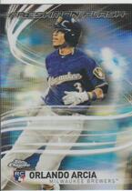 2017 Topps Chrome Freshman Flash #FF-6 Orlando Arcia