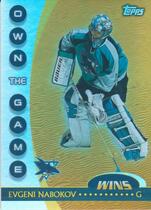 2002 Topps Own The Game #OTG18 Evgeni Nabokov