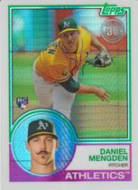 2018 Topps Update 1983 Topps Silver #136 Daniel Mengden