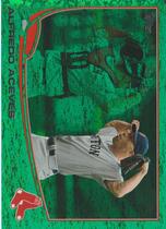 2013 Topps Emerald #91 Alfredo Aceves
