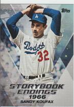 2018 Topps Update Storybook Endings #SE-3 Sandy Koufax