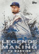 2018 Topps Update Legends in the Making #LITM-26 Yu Darvish
