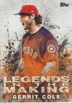 2018 Topps Update Legends in the Making #LITM-10 Gerrit Cole