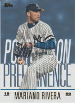 2018 Topps Update Postseason Preeminence Blue #PO-18 Mariano Rivera