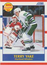 1990 Score Base Set #419 Terry Yake