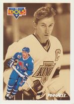 1991 Pinnacle Base Set #381 Joe Sakic|Wayne Gretzky