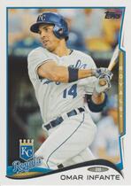 2014 Topps Base Set Series 2 #433 Omar Infante