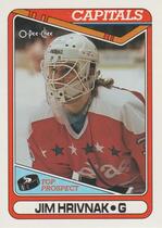 1990 O-Pee-Chee OPC Base Set #9 Jim Hrivnak