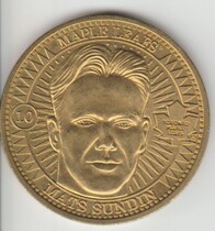 1997 Pinnacle Mint Coins Brass #10 Mats Sundin