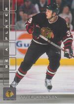 2001 BAP Memorabilia #387 Tyler Arnason