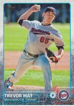 2015 Topps Base Set #55 Trevor May