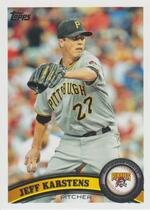 2011 Topps Update #US274 Jeff Karstens
