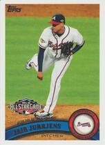 2011 Topps Update #US109 Jair Jurrjens