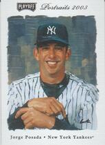 2003 Playoff Portraits #71 Jorge Posada