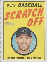 2019 Topps Heritage 1970 Topps Scratch-Off #5 Freddie Freeman