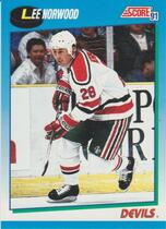 1991 Score Canadian (English) #528 Lee Norwood