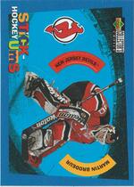 1997 Upper Deck Collectors Choice Stick'Ums #S3 Martin Brodeur