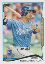 2014 Topps Base Set Series 2 #517 Norichika Aoki