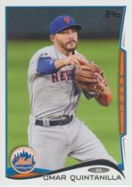 2014 Topps Update #US-126 Omar Quintanilla
