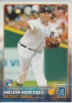 2015 Topps Base Set Series 2 #484 Melvin Mercedes