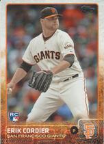 2015 Topps Base Set Series 2 #535 Erik Cordier