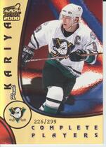 1999 Pacific Aurora Complete Players #1 Paul Kariya
