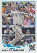 2013 Topps Update #US301 Juan Francisco