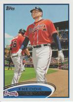 2012 Topps Base Set Series 1 #215 Freddie Freeman