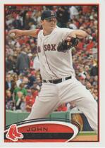 2012 Topps Base Set Series 1 #328 John Lackey
