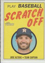 2019 Topps Heritage 1970 Topps Scratch-Off #2 Jose Altuve