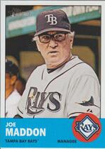 2012 Topps Heritage #343 Joe Maddon