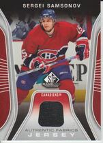 2006 SP Game Used Authentic Fabrics #AF-SS Sergei Samsonov