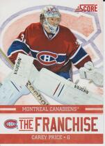 2011 Score Franchise #16 Carey Price