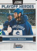 2011 Score Playoff Heroes #4 Kevin Bieksa