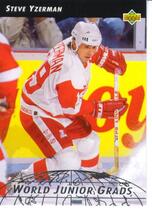 1992 Upper Deck World Junior Grads #WG7 Steve Yzerman