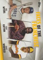 2019 Topps Faces of the Franchise Trios #FOF-23 Dave Winfield|Tony Gwynn|Wil Myers