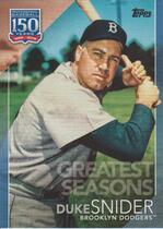 2019 Topps 150 Years of Baseball Greatest Seasons Blue #GS-13 Duke Snider