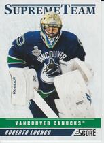 2011 Score Supreme Team #19 Roberto Luongo