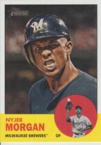 2012 Topps Heritage #137 Nyjer Morgan