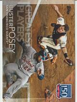 2019 Topps 150 Years of Baseball Greatest Players #GP-8 Buster Posey