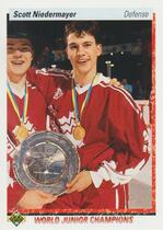 1990 Upper Deck Base Set #461 Scott Niedermayer