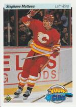 1990 Upper Deck Base Set #535 Stephane Matteau