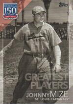 2019 Topps 150 Years of Baseball Greatest Players #GP-22 Johnny Mize
