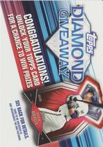 2011 Topps Diamond Giveaway Redeemed Series 2 #TDG17 Ryan Braun