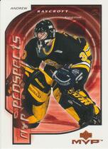2000 Upper Deck MVP #218 Andrew Raycroft