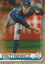 2019 Topps Gold Series 2 #387 Mike Foltynewicz