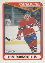 1990 O-Pee-Chee OPC Base Set #490 Tom Chorske