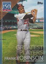 2019 Topps 150 Years of Baseball Greatest Players Blue #GP-36 Frank Robinson