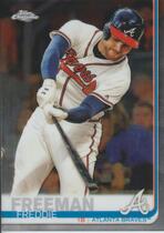 2019 Topps Chrome #87 Freddie Freeman